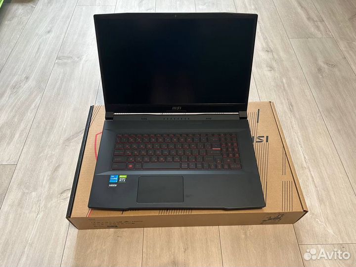 Игровой ноутбук msi Katana