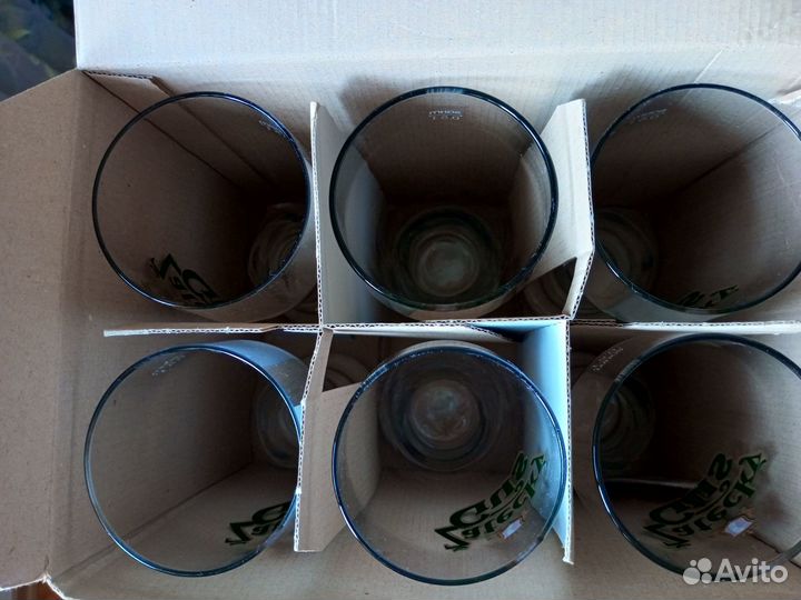 Бокалы для пива 0,5 л Zatecky Gus 6 шт. (упаковка)