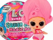 L.O.L. surprise Кукла в шаре Squish Magic Hair