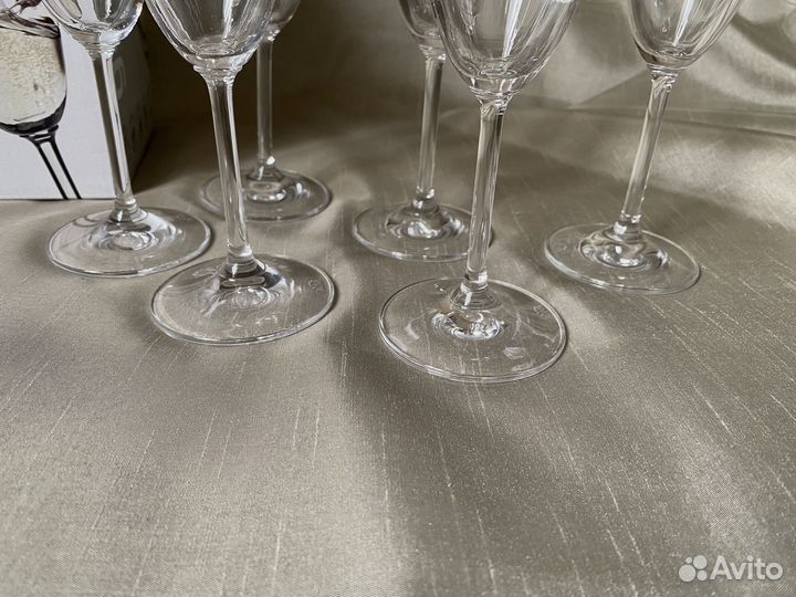 Бокалы для шампанского 6шт Rona