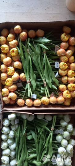 Искусственные цветы тюльпаны