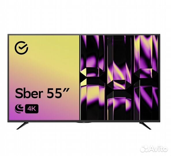 Телевизор Sber SDX-55U4127, 55