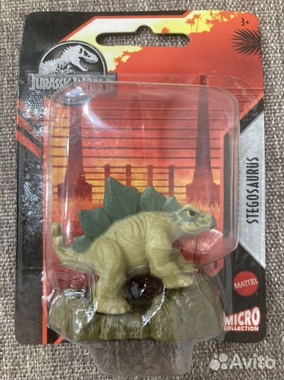 Динозавры jurassic world микро коллекция