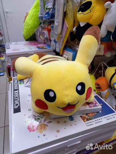 Пикачу с пледом 105*190см