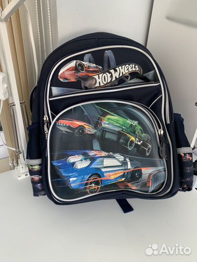 Рюкзак Школьный для мальчика HotWheels
