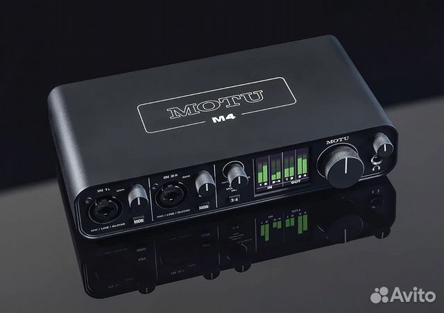 Motu M4 звуковая карта В наличии Новые
