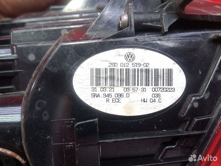 Фонарь LED задний правый Volkswagen Tiguan 2 2016