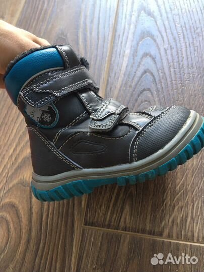 Ботиночки демисезонные Котофей размер 22-23, 14 см