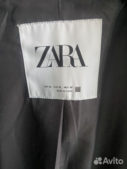 Пальто женское Zara xl оверсайз