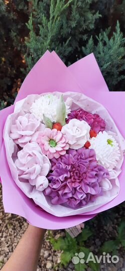 Зефирные букеты, съедобные букеты