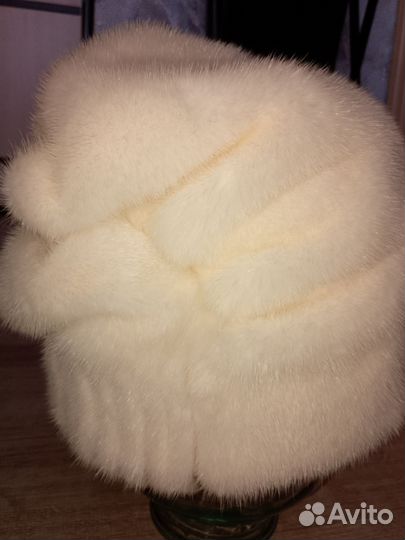 Шапка норковая женская