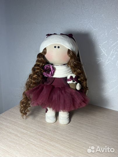 Интерьерная кукла ручной работы