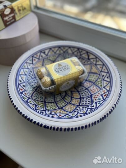 Блюдо большое керамика