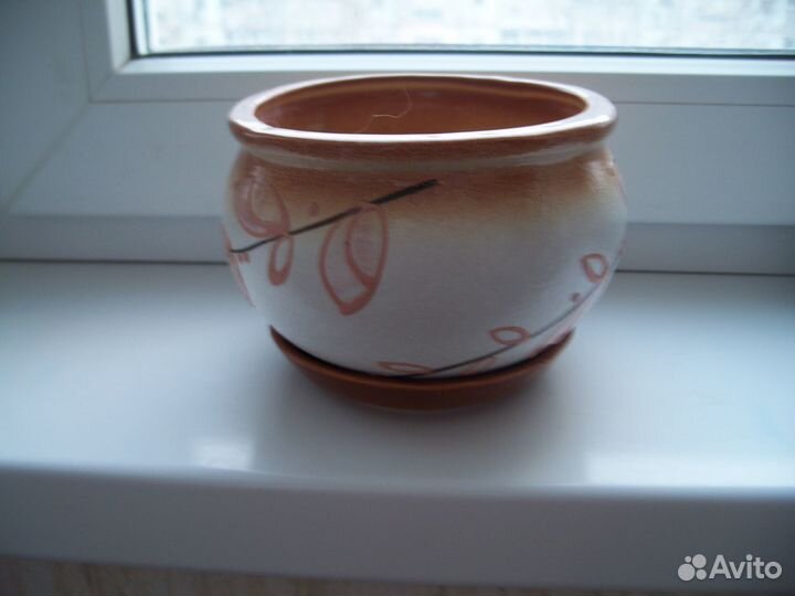 Горшок для цветов керамика