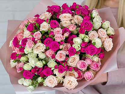 Цветы. Кустовые розы с доставкой в Челябинске