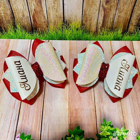 Именные резиночки для волос