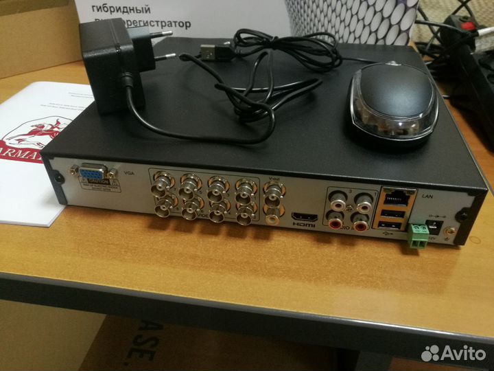 Ресивер Sarmatt DSR-815h на 8 аналог. камер до 4Мп