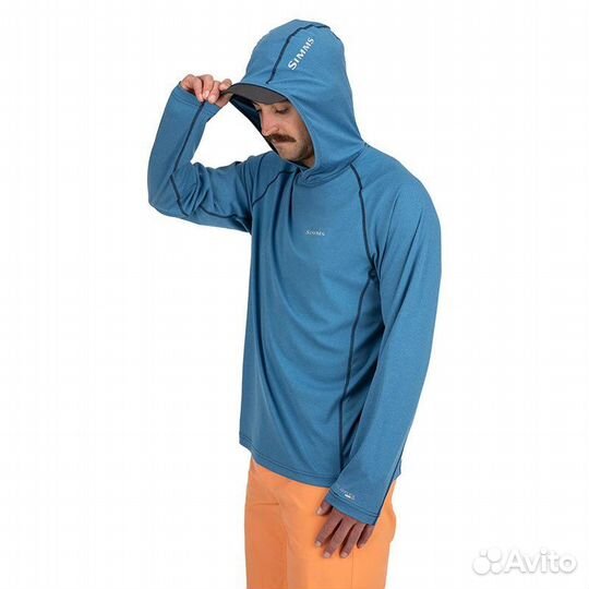 Термофутболка Simms SolarFlex Hoody: M, L, XL