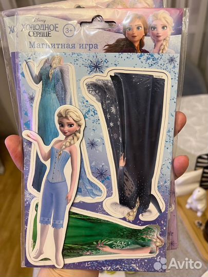 Две Магнитные игры Холодное сердце -Эльза и Анна