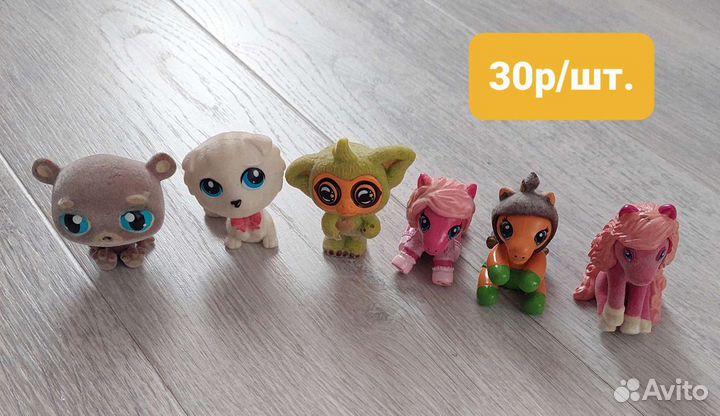 Игрушки из Киндера, свит бокса, хеппи-мила