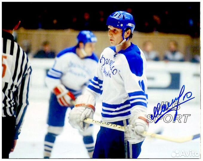 Фото с автографом - Легенд Советского хоккея