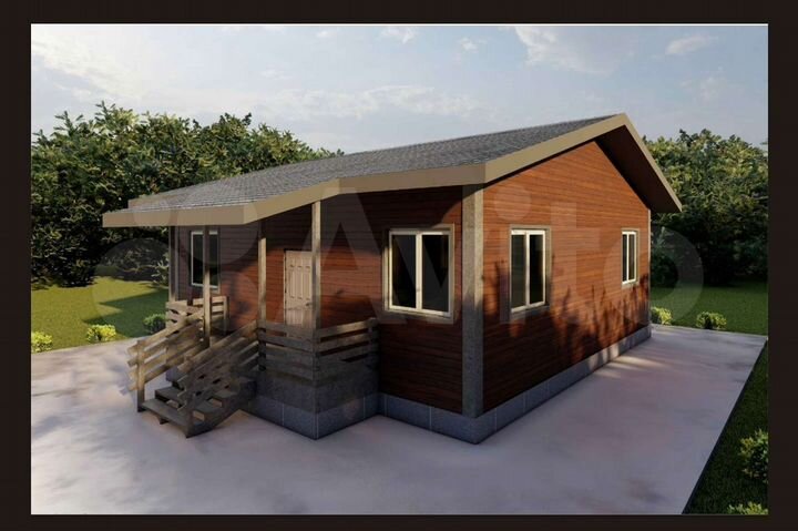 Дом 100 м² на участке 10 сот.