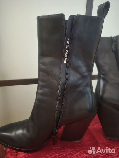 Казаки женские натуральная кожа Эконика