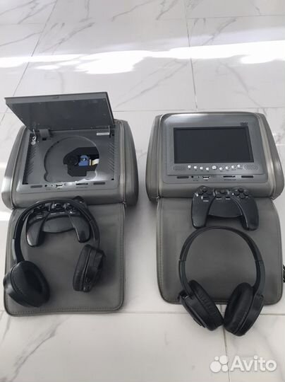 Подголовник с монитором