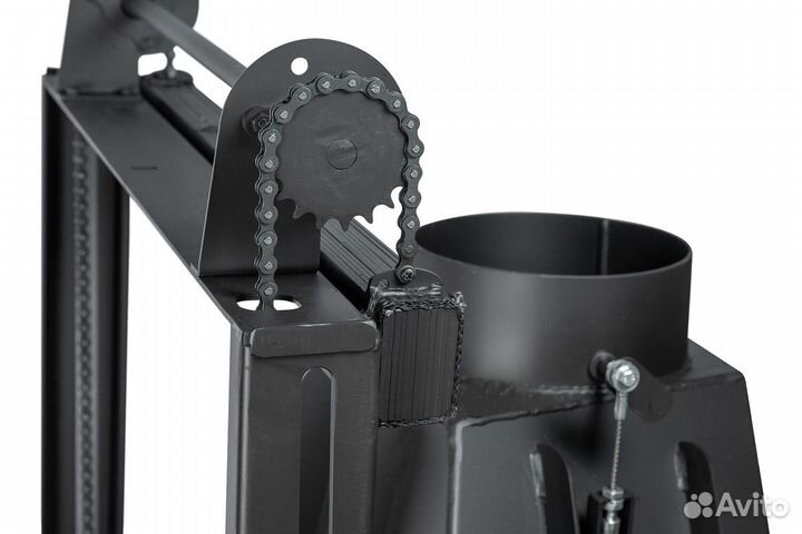 Каминная топка Экокамин Альфа 800 K с контргрузом