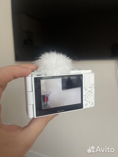 Sony zv-1 white камера