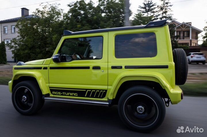 Обвес Suzuki Jimny 2018+ в стиле G-class гелик