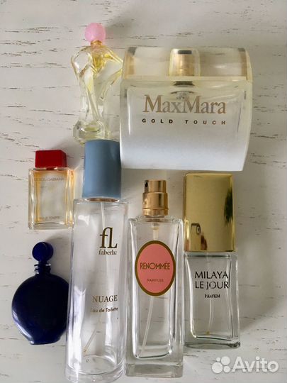 Пустые флаконы от парфюма за все