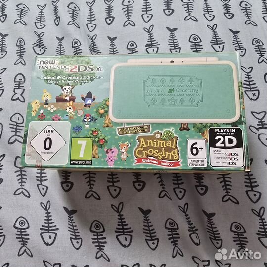 New nintendo 2ds xl animal crossing
