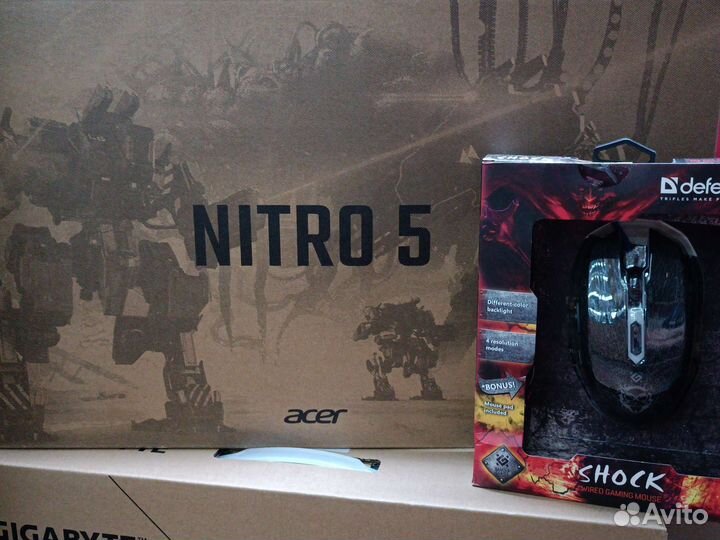 Новый игровой ноутбук Acer Nitro 5 8/512gb/4gb