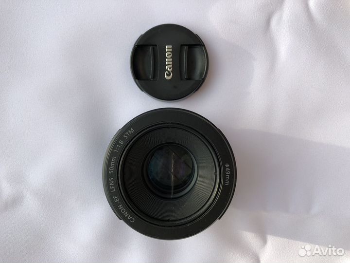 Объектив Canon 50mm 1 8 stm