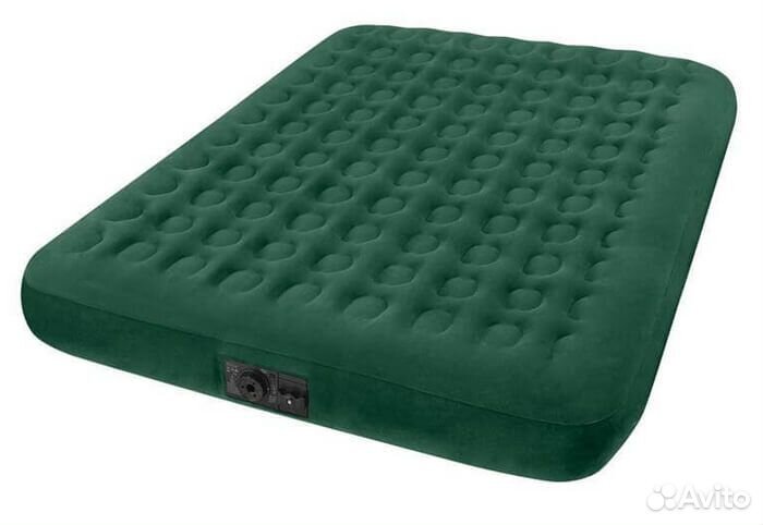 Матрас надувной intex с насосами 152х203х23см
