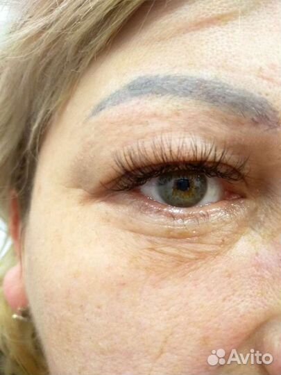 Наращивание ресниц на дому