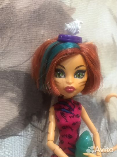 Кукла Монстер Хай кошка рыжая торалей