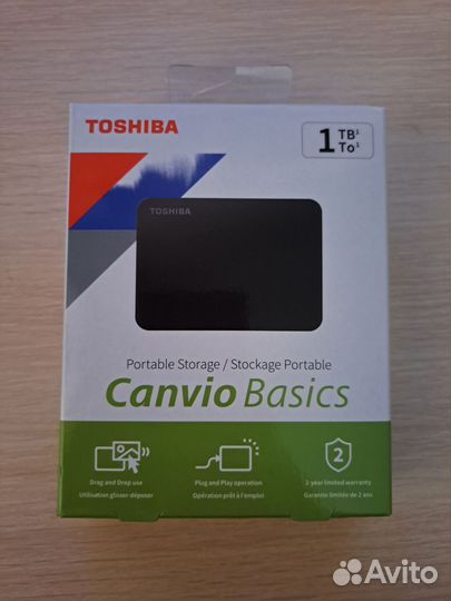 Жёсткий диск Toshiba Canvio Basics 1Tb