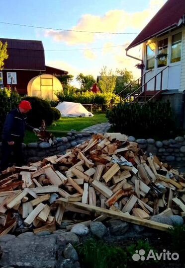 Дрова Ольховые в укладку в Выборге любого объема