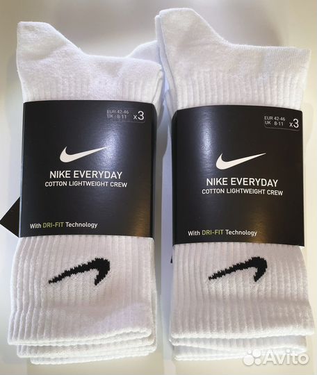 Носки Nike 6 пар оригинал