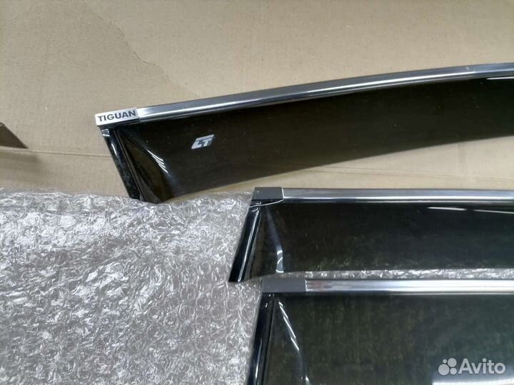 Дефлекторы окон volkswagen tiguan 2