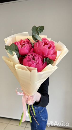 Пионы. Цветы и букеты из пионов