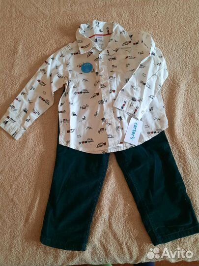 Рубашка и штаны на мальчика