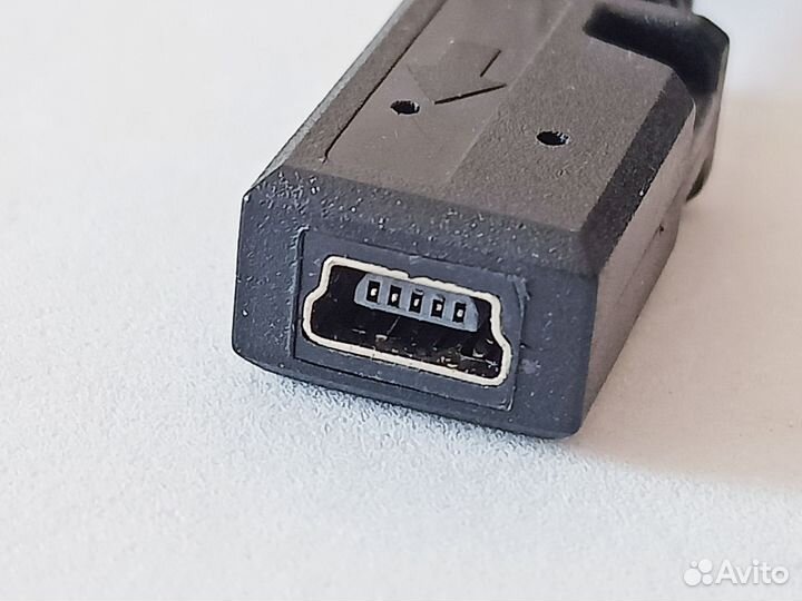 Переходник на проводе USB мини на микро 15см