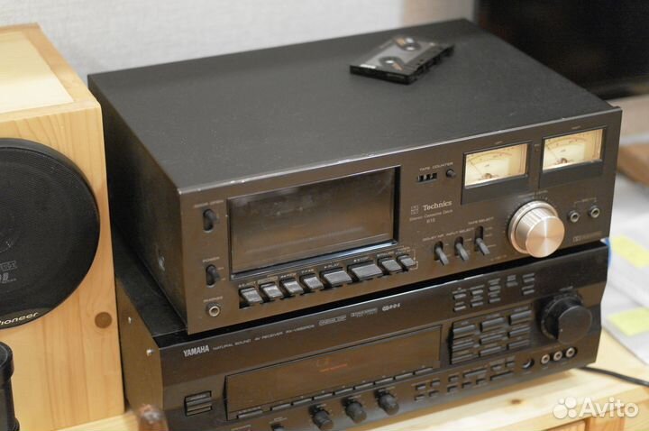 Кассетная дека Technics RS-615 US из Германии