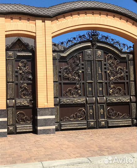 Кованные ворота