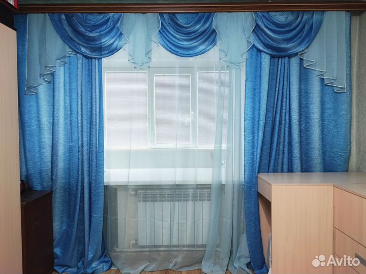 Шторы и тюль с ламбрекеном