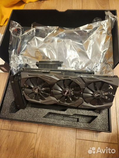 Видеокарта RTX 2060 Super Asus ROG strix+ Cooler M