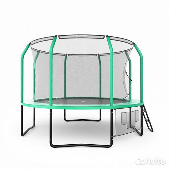 Батут unix Line supreme game 10 ft green